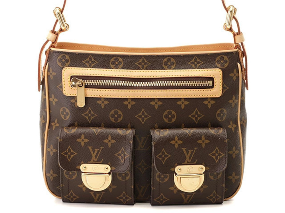 LOUIS VUITTON Hudson Shoulder Bag Monogram